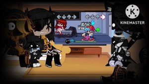 BATIM React To FNF VS Stickman Mod || I made Dark Revival 😃👌