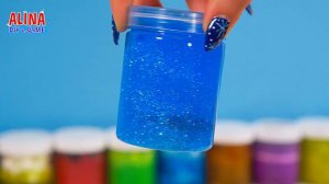 ИЗМЕНЕНИЕ и ОБЗОР магазинных Слаймов. ЗАЛИПАТЕЛЬНЫЕ слаймы своими руками