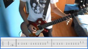 Guns N' Roses Paradise City IZZY STRADLIN ONLY with tabs | Rhythm guitar