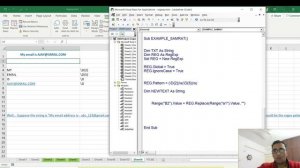 VBA Reg Expression - Learn How to extract email address from a string - WOW WOW HAI YE .