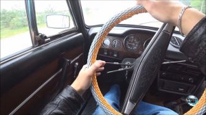 Покатушки  на жигулях  Lada 1500/На дороге встретилась ранняя шестёрка .