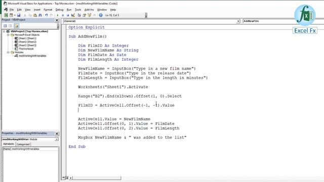 Excel VBA Bangla Part 8.2 - Data Types and Multiple Variables