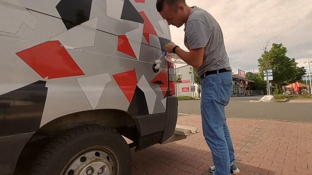 Заправка воды в кемпер без шлангов смотреть онлайн