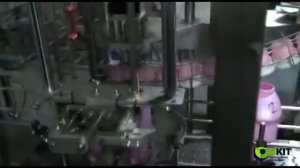 Линия розлива шампуня и пр. бытовой химии