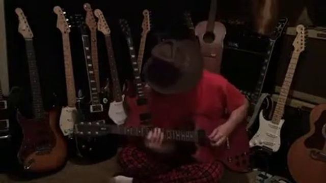 Gibson SGJ Blues jam. Vox VT40+ смотреть онлайн