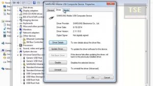 SAMSUNG Mobile USB Composite Device driver corrupted or missing Code 39