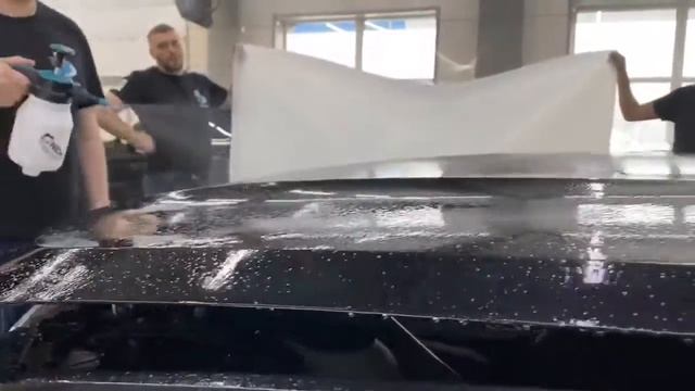 Детейлинг центр D1 detailing новосибирск ( защита кузова полиуретановой пленкой на BMW x5 G05) смотреть онлайн
