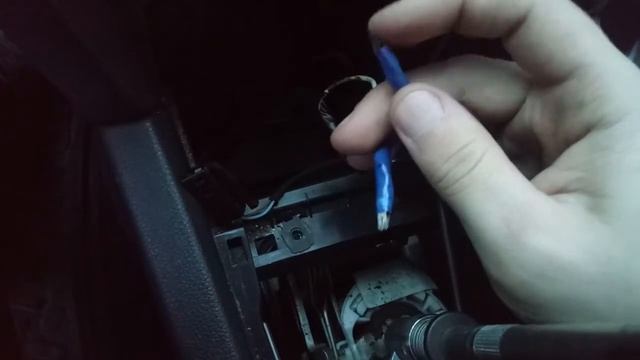 №6 Подсветка пространства ног Skoda Octavia A5