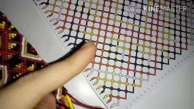 Процесс плетения #6 || Осенняя фенечка смотреть онлайн