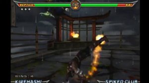Mortal Kombat Armageddon (PS2) - Reptile - Arcade Mode - Max Difficult - No Continues