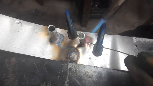 как приварить алюминий к стали смотреть онлайн