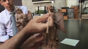 Sketching in Clay for the Angels on the Ponte Sant'Angelo