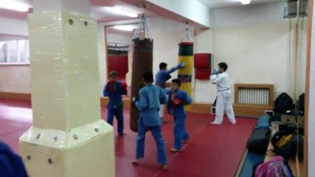 Работа на мешках. Дети. Combat ju-jutsu смотреть онлайн