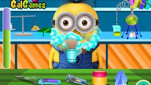 Мультяшная игра! Миньон и его борода! Игра для детей про миньона!