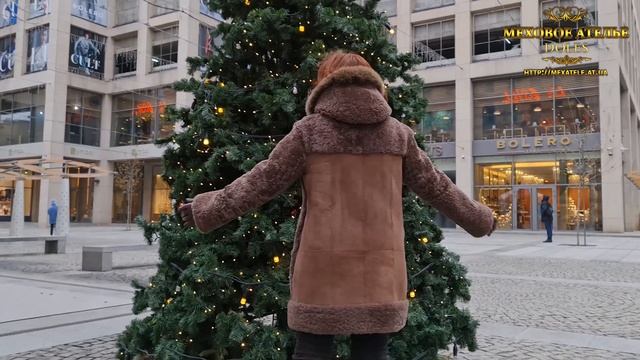 ?Шуба-дублёнка из мутона.? Mexatele. Меховое Ателье Днепр. смотреть онлайн