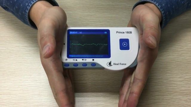 Heal Force Portable ECG Single-Channel Prince 180B1 смотреть онлайн