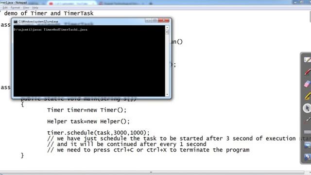 Java :Timer and TimerTask смотреть онлайн