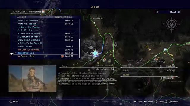 Final Fantasy 15 Gladiolus Cup Noodle Quest Choose Egg смотреть онлайн