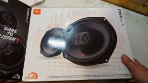 РАСПАКОВКА ДИНАМИКОВ JBL STAGE3 9637(6*9) с DNS Томской области 2024 г.👍