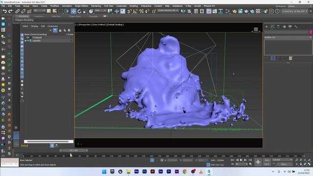How to create melting effect | 3dsmax x Phoenix Tutorial