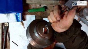Переделка токарного по металлу MX 210 Изготовление шкивов