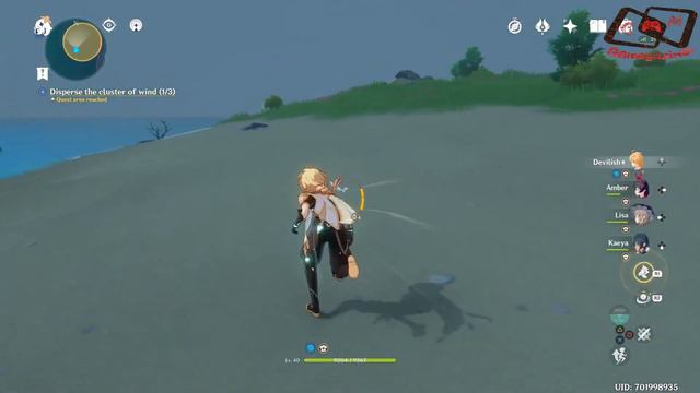 uncover the secret of the Uninhabited island Genshin Impact Secret Island Time and the wind Quest смотреть онлайн