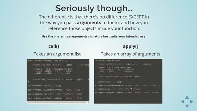 Understanding JavaScript call apply & Bind смотреть онлайн