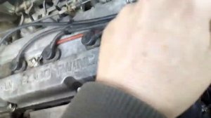 Бронепровода и крышка трамблера двигателя ka24de Nissan Bassara