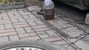 Промывка двигателя соляркой + замена масла