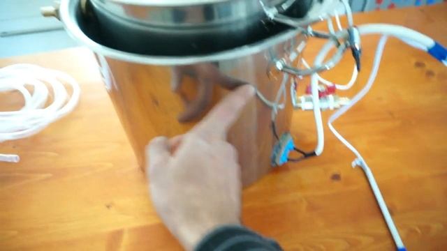 Самодельная сыроварка с терморегулятором и мешалкой