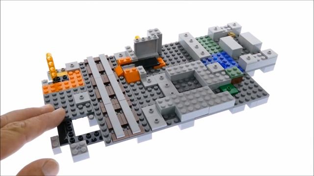 Ultra Fast Speed Build Lego Minecraft 21137 The Mountain Cave смотреть онлайн