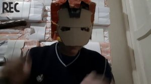 Обзор на Шлем Железного Человека!?!|Смастерил из Картона