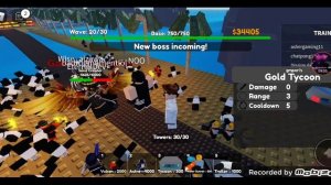 Roblox Brick Defense Summer Event beaten with Owner and Troller tower