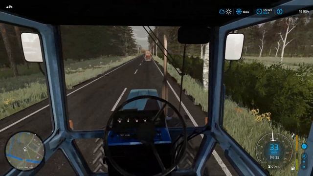 Карта 90-Х ферма в наследство! Прохождение # 5 Farming Simulator 2022 продаем лес! смотреть онлайн