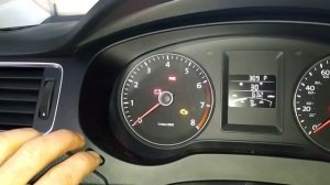 Сброс сервисного обслуживания Volkswagen Jetta