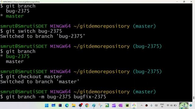 git branches tutorial | Git Branch Interview Questions