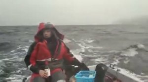 на лодке Диана по волнам