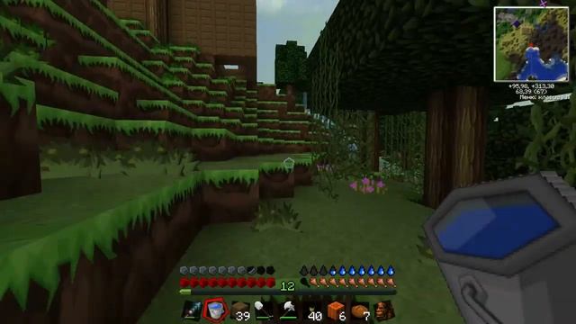 КАК ВИЗЕР ДУШ СТРОИЛ И УРОЖАЙ СОБИРАЛ - Minecraft с модами #9 смотреть онлайн