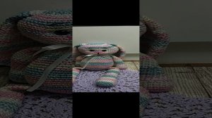 Зайка с длинными ушами крючком