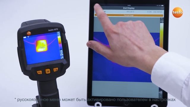 Testo 868-871-872 - Работа с мобильным приложением testo Thermography App смотреть онлайн