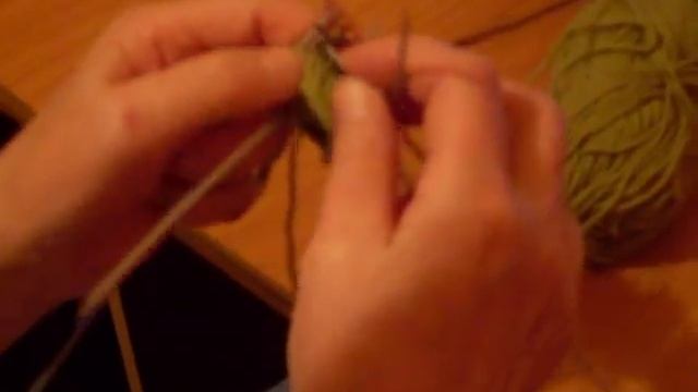 Жаккард с наперстком.