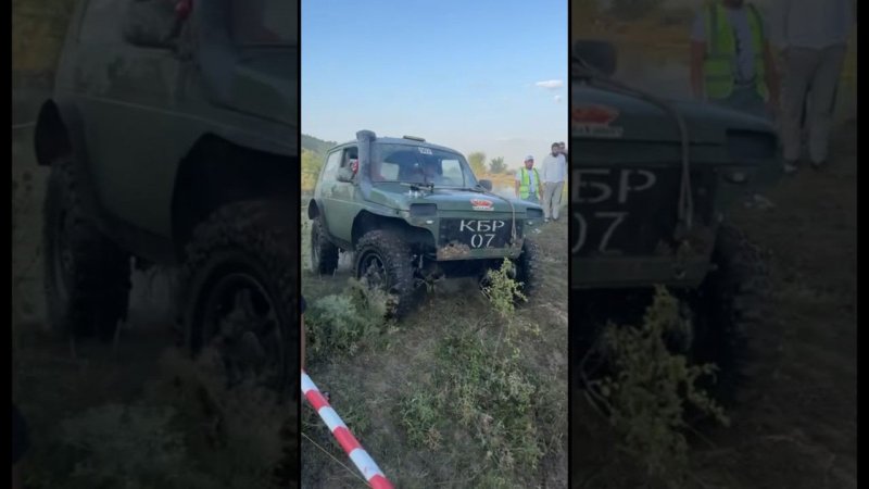 КБР 07 СКФО НИВА ОТКРЫТАЯ #shorts #short #shortvideo #rally #automobile #offroad