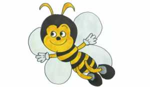 Как нарисовать Пчелу. 2 варианта