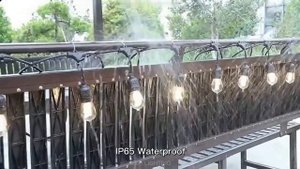 Уличная светодиодная Ретро гирлянда из лампочек с цоколем Е27