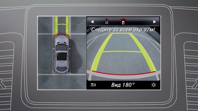 Видеокамера 360° GLE Class Coupe C292 смотреть онлайн