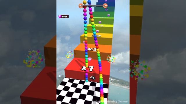 Snake Color - All Levels Gameplay Android,ios (Levels 193-196) смотреть онлайн