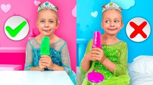 Пять малышей и мороженое | Да овощам, Нет сладостям!