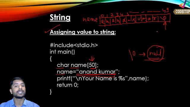 Introduction to String in C Programming | In Hindi