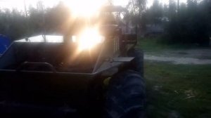 Вездеход на раме от уаз 469 с лифан 17