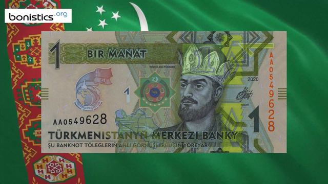 Turkmenistan 1 Manat 2020 (25th Anniversary of Neutrality)